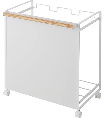 Amazon｜ゴミ箱 分別 レジ袋 目隠し分別ダストワゴン トスカ 3分別